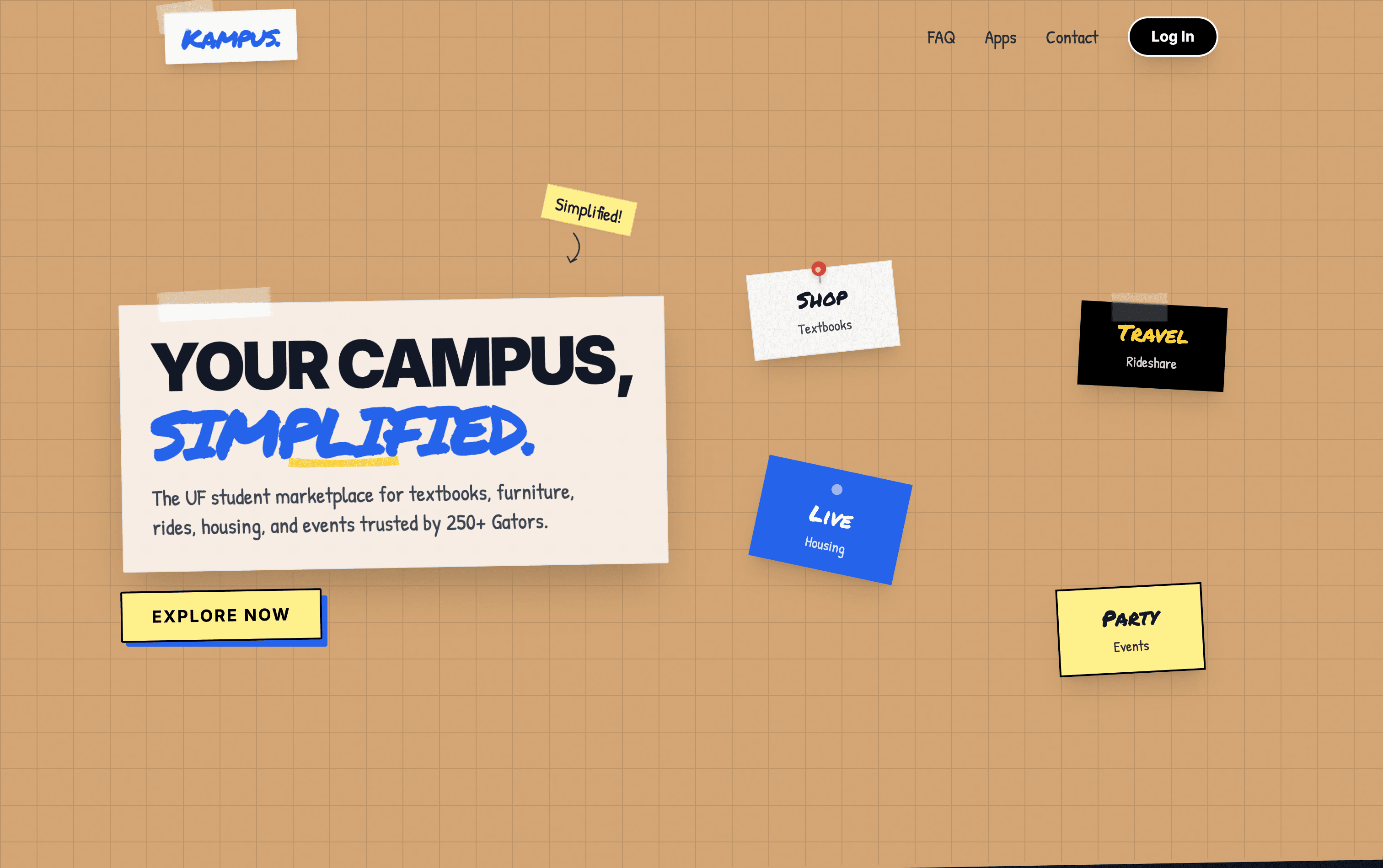 Kampus student marketplace hero